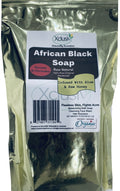 100% Raw Natural African Black Soap 1.3 LB 3 x 200g Bar Soap